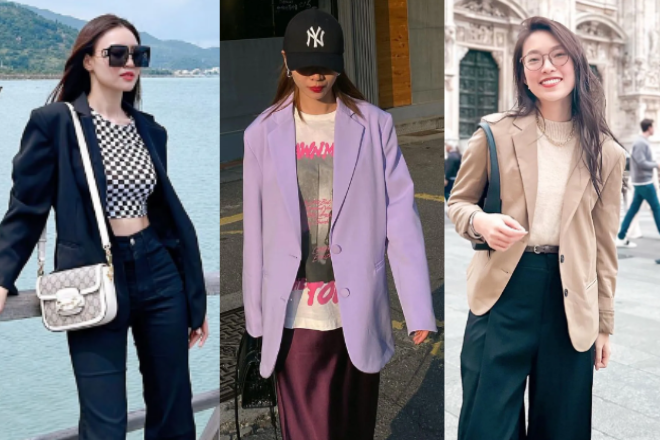 Mỹ nhân Việt mê mẩn 5 mẫu blazer này mỗi độ thu đông, chị em nên học hỏi ngay