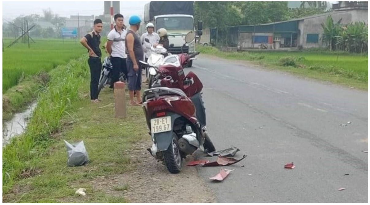 Thương tâm: Trên đường đến trường, nữ giáo viên bị tai nạn tử vong