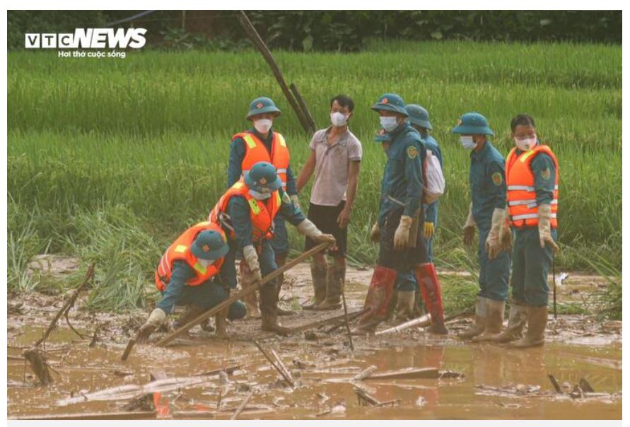 Vụ lũ quét ở Làng Nủ: Tìm thấy thêm 1 thi thể nạn nhân bị mất tích