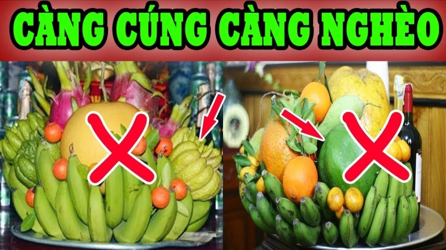 7 loại quả ngon ngọt, đẹp mắt nhưng rất kị thắp hương, con cháu dâng lên mất lộc