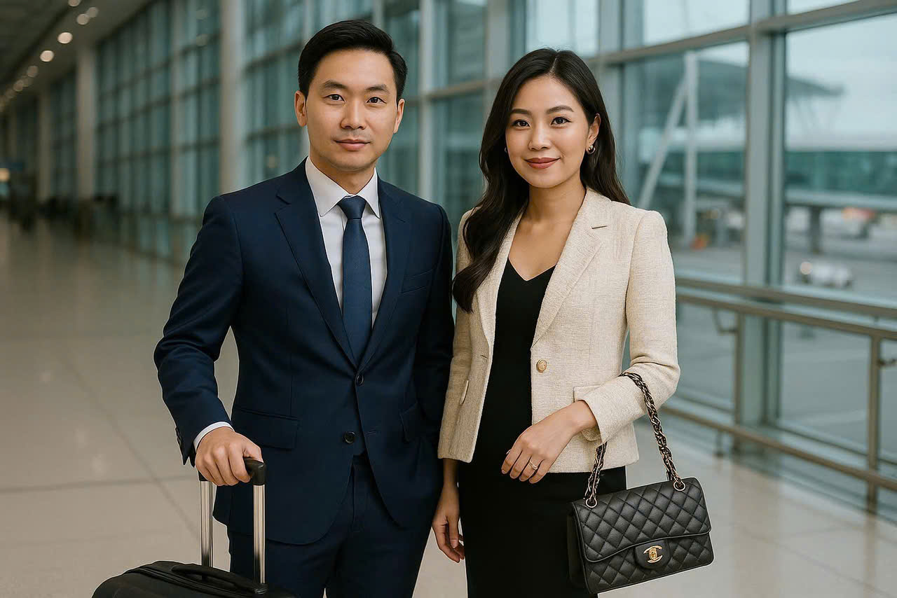 Đưa vợ vào làm xong mọi thủ tục, chỉ còn ít phút nữa là phải ra máy bay, vậy mà anh vẫn bắt tôi huỷ chuyến bay về khách sạn với anh…