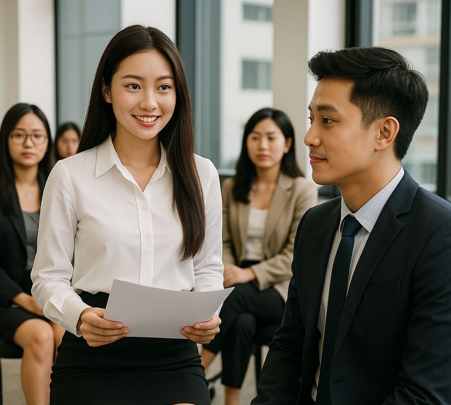 Hôm đó đi phỏng vấn, bạn trai cũ lạnh mặt hỏi: “Có mười lãnh đạo, chín cốc trà sữa, em định chia thế nào?” Nghe thấy câu hỏi cố tình làm khó tôi …..