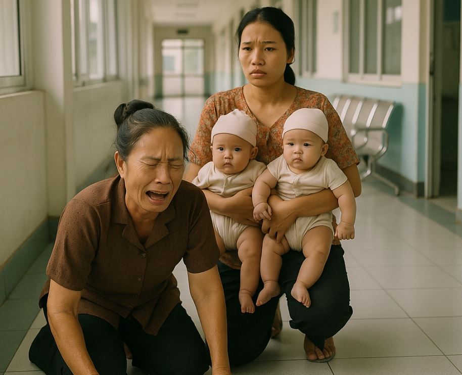 Cả nhà mừng rỡ khi con dâu đ: ẻ sinh đôi, nhưng bà nội lé: n lấy tóc 2 đứa trẻ đi xét nghiệm thì suýt ng:ất