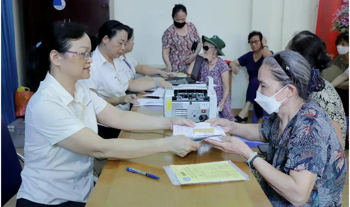 Mức lương hưu hàng tháng bắt đầu thực hiện từ 1/7/2025