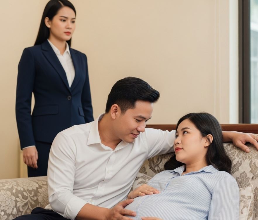 Biết người chồng từng đầu ấp tay gối suốt bốn năm đang bí mật nuôi b:ồ nh:í….