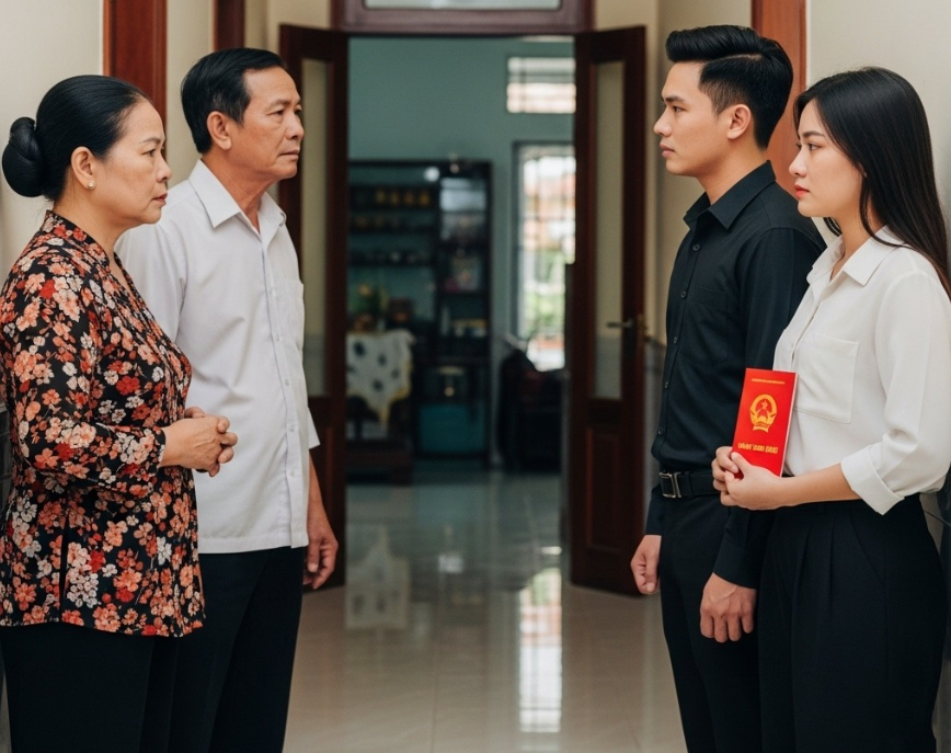 Tôi phải cảm ơn cả h:ọ nhà anh… Ngày đi làm thủ tục nhận nhà, bố mẹ chồng nằng nặc...