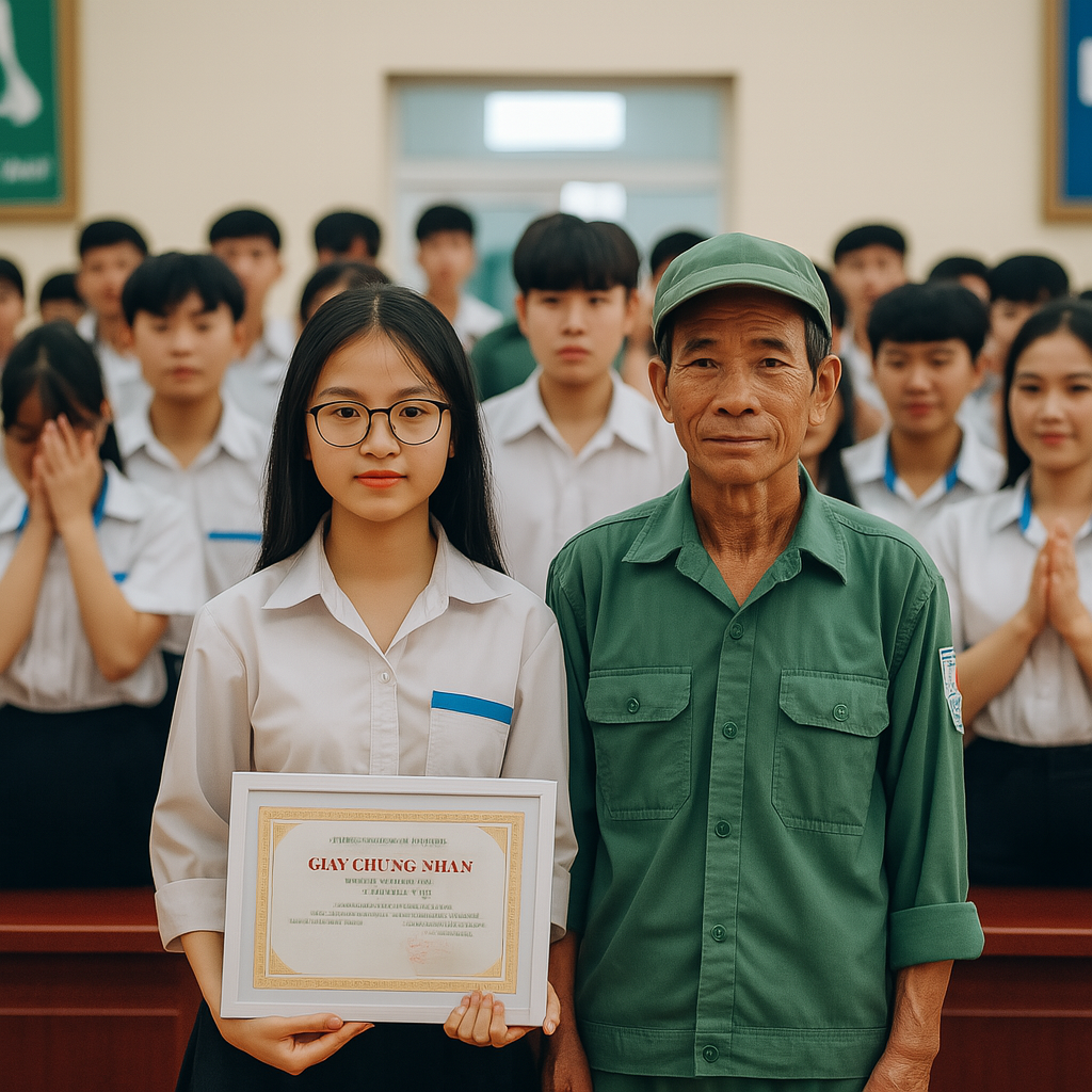 Cô gái bị kh:inh th:ường vì có bố làm lao công, khi công bố điểm thi tốt nghiệp, ai nấy đều…