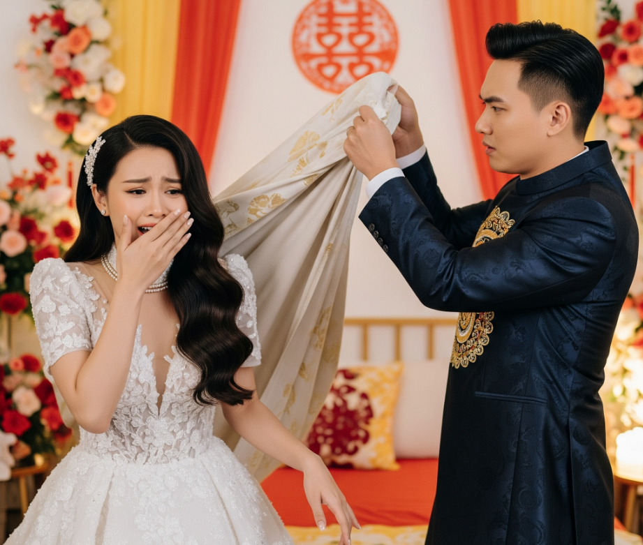 Biết tôi v:ô si:nh, nhà trai vẫn xin cưới, đêm tân h:ôn, vừa lật tấm chăn, tôi sững người khi biết nguyên do…