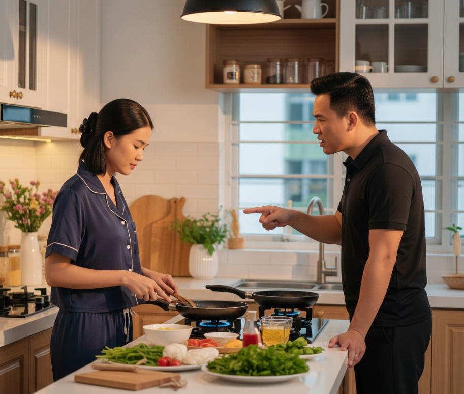 Thấy vợ xưng hô “mày – tao” với chồng, tôi thấy quá h:ỗn h:ào nên gửi về nhà đẻ dạy dỗ lại, ai ngờ mẹ vợ nhận lại luôn con gái