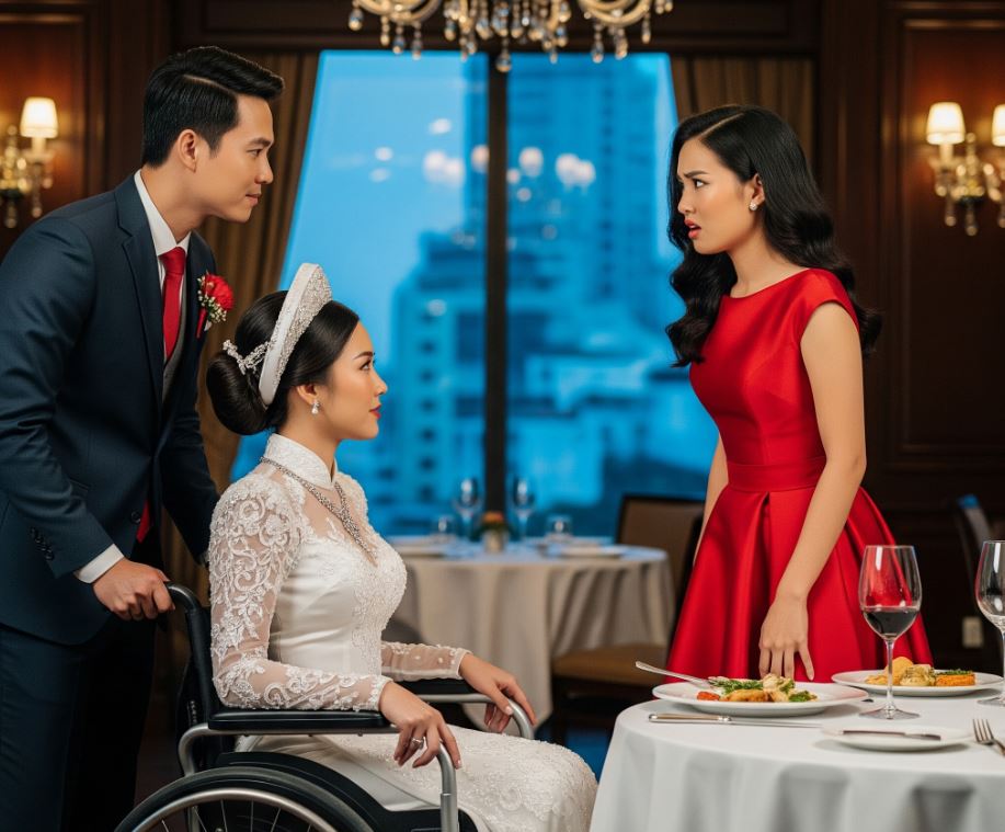Nghe tin chồng cũ lấy vợ tàn tật, tôi trang điểm thật lộng lẫy tới nơi tổ chức đám cưới để cười nhạo, nhưng…