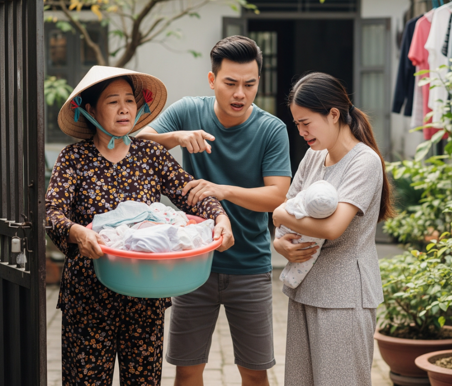 Mẹ vợ đến nhà tôi ở cả tháng trời chỉ để chăm con gái ở cữ, tôi có nói khéo bà về quê để bà nội lên chăm…