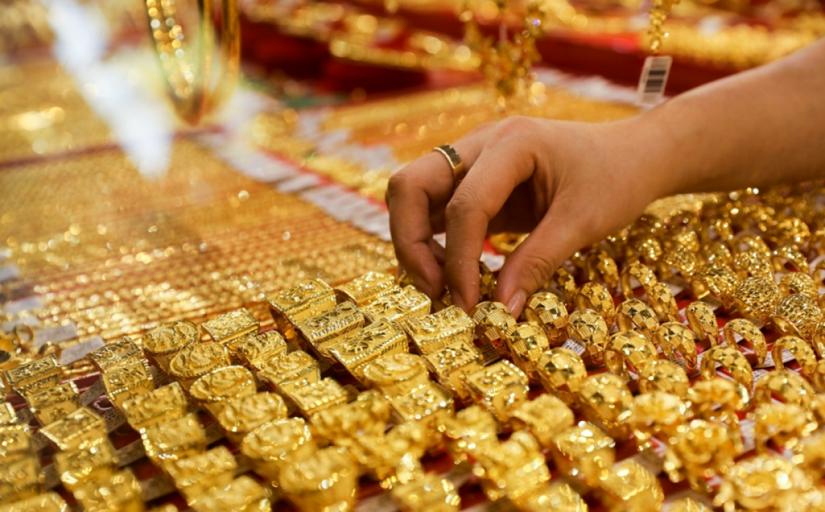 Giá vàng chiều nay (12-9): Tiếp tục giảm