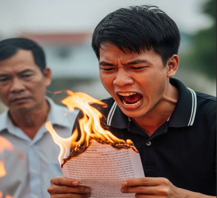 Bố dượng đ:ốt giấy báo trúng tuyển đại học, tôi h:ận ông 15 năm rồi bật khóc khi thấy thứ ông để lại…