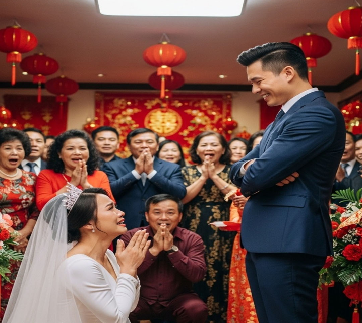 Tôi tái hôn sau 1 năm chồng cũ m ất, giữa đám cưới, một vị khách không mời mà đến xuất hiện khiến cả hội trường sững người