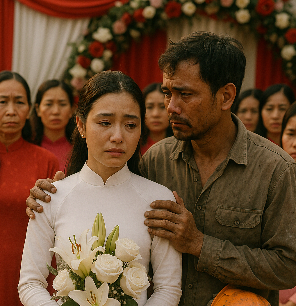 Sắp đến ngày kết hôn nhưng Hoa khôi lại bị bạn trai giàu có b:ỏ, cô chẳng còn mặt mũi nào nhìn họ hàng nên đành kết hôn với anh thợ xây