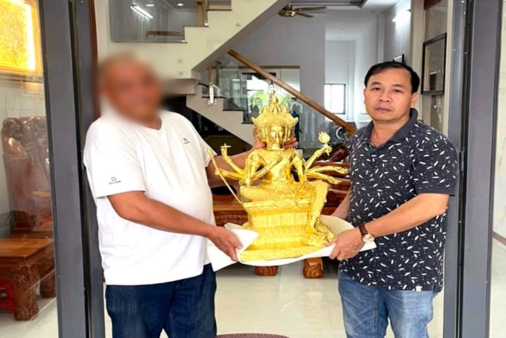 Danh tính 3 đối tượng vào chùa trộm tượng đồng ở Đồng Nai