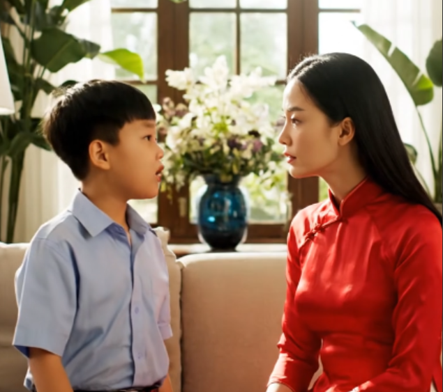 Con trai bất ngờ thì thầm: “Mẹ ơi, bố có người khác… họ sắp lấy hết tiền của mẹ rồi…”. Tôi lập tức hủy chuyến công tác