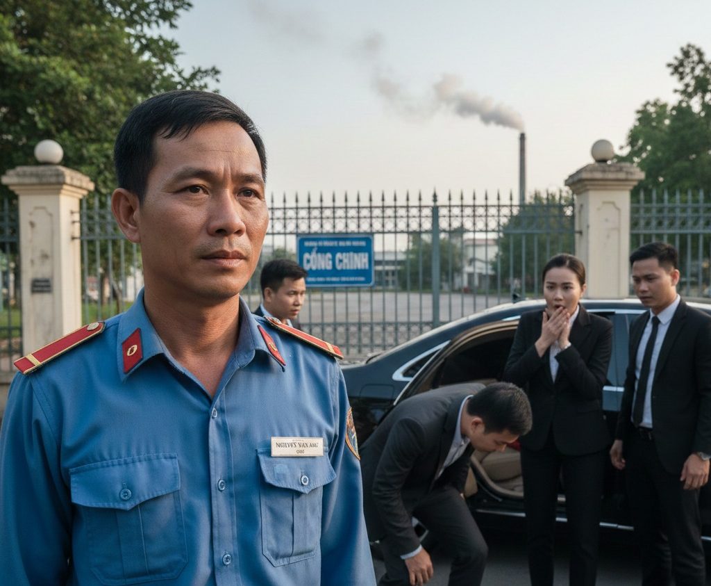 Làm mất lòng cấp trên, tôi bị điều xuống làm bảo vệ gác cổng. Cho đến khi Phó chủ tịch mới nhậm chức đến